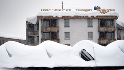 Davos pod śniegiem, są utrudnienia w ruchu