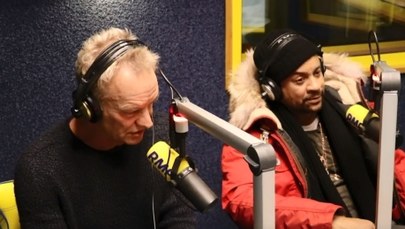 Sting i Shaggy odwiedzili RMF FM! Zobacz wywiad 