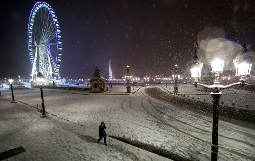 Francja Zmaga Sie Z Zima Paraliz W Paryzu Pogoda W Interia Pl