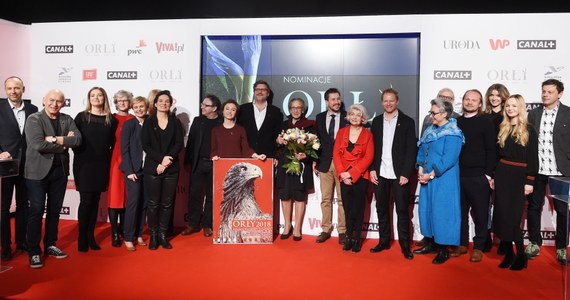 Polska Akademia Filmowa ogłosiła dziś nominacje do Orłów. Nagrody zostaną wręczone 26 marca. 