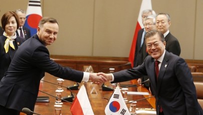 Wizyta prezydenta w Korei Płd. Andrzej Duda odebrał tytuł Honorowego Obywatela Seulu 