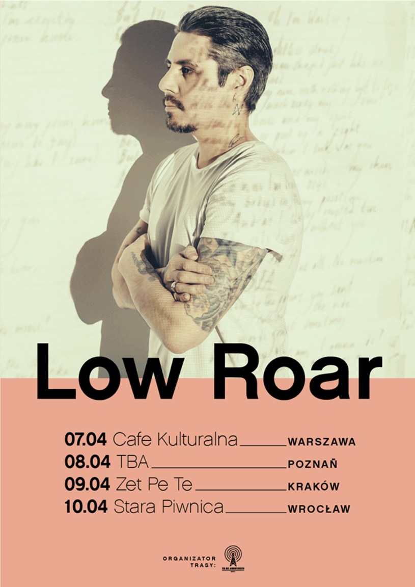 ​Low Roar po trasie promującej ostatni album "Once In A Long, Long While...", wróci do naszego kraju, by zagrać cztery koncerty. Już w kwietniu wystąpi w Warszawie, Poznaniu, Katowicach i Wrocławiu.