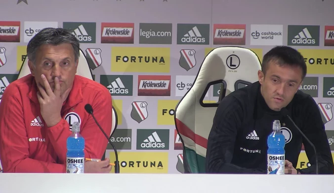 Legia Warszawa. Miroslav Radović o Jarosławie Niezgodzie. Wideo