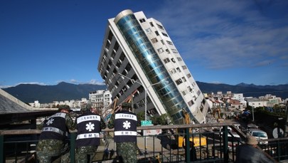 ​Wzrosła liczba ofiar śmiertelnych trzęsienia ziemi na Tajwanie