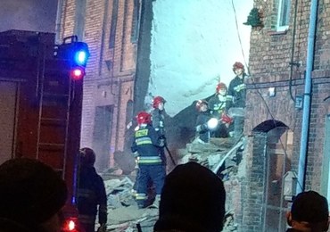 Katastrofa budowlana w Sosnowcu. Częściowo zawaliła się kamienica. Jedna osoba nie żyje