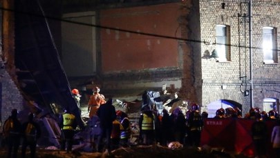 W Sosnowcu runęła kamienica, nie żyje przysypana kobieta. "Budynek kompletnie się rozleciał"