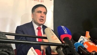 Saakaszwili w Warszawie: Być może spotkam się z szefem MSWiA