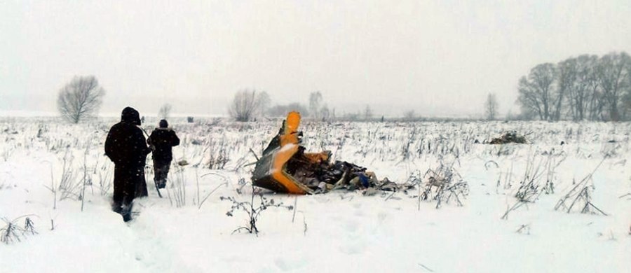 ​Śledczy Międzypaństwowego Komitetu Lotniczego (MAK) poinformowali, że niedzielną katastrofę samolotu pasażerskiego An-148 w pobliżu Moskwy mogły spowodować zaniedbania pilotów. W katastrofie zginęło 71 osób.
