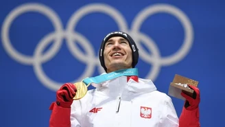 Kamil Stoch odebrał złoty medal olimpijski. Galeria