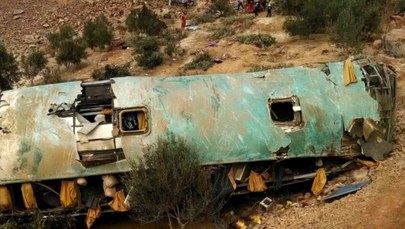 Tragedia w Peru. 44 osoby zginęły w wypadku autobusu