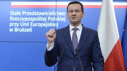Morawiecki o budżecie UE: Polska była po złej stronie żelaznej kurtyny, musi nadrabiać straty 