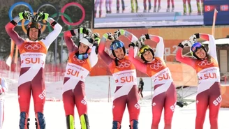 Pjongczang 2018. Szwajcaria wygrała rywalizację drużynową w narciarstwie alpejskim