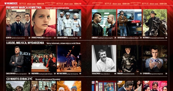 Już od 6 marca w sprzedaży będzie dostępny nowy magazyn "Netfilm", w którym znajdziemy recenzje i opisy ponad 100 filmów i seriali dostępnych w ofercie Netflix, Showmax, HBO GO i Amazon Prime Video.