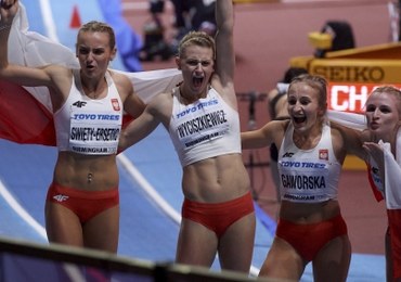 Lekkoatletyczne HMŚ: Polska sztafeta kobiet ze srebrnym medalem 