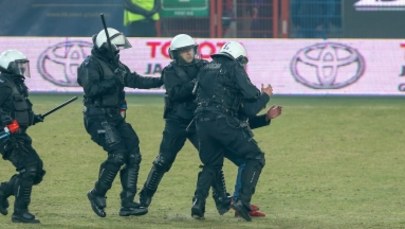 Są pierwsze kary dla Piasta Gliwice za sobotnie burdy na stadionie