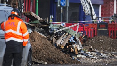 Aresztowano mężczyznę w związku z eksplozją w "polskim sklepie" w Leicester