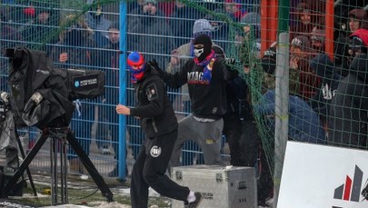 Chuligańskie wybryki na stadionie Piasta Gliwice. Komisja Ligi wymierzyła karę