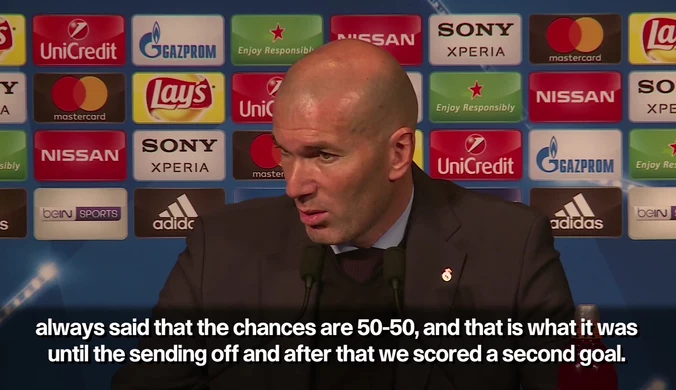 PSG - Real 1-2. Zidane i Emery po meczu. Wideo