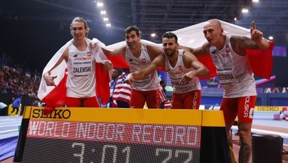 Amerykańscy biegacze pobili rekord świata polskiej sztafety 4x400 m