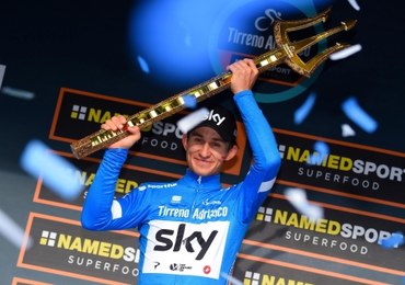 Michał Kwiatkowski wygrał wyścig kolarski Tirreno-Adriatico