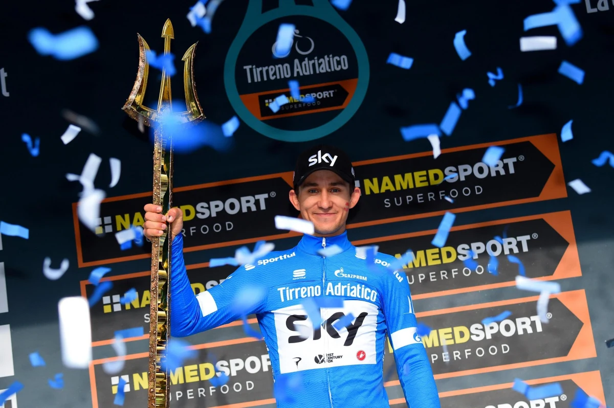 Michał Kwiatkowski, który wygrał silnie obsadzony wyścig kolarski Tirreno-Adriatico przyznał, że to jego największy sukces w wyścigu etapowym. "Kolejnym celem jest sobotni klasyk Mediolan - San Remo, który udało mi się wygrać w zeszłym roku" - podkreślił.