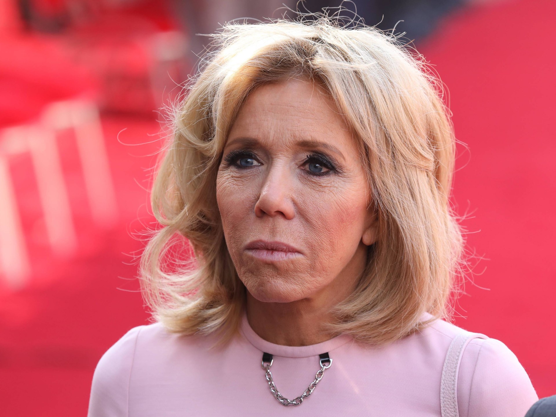 Brigitte Macron wyśmiana przez uczniów. 