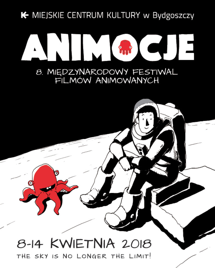 O Grand Prix 8. Międzynarodowego Festiwalu Filmów Animowanych ANIMOCJE walczyć będzie 47 animacji. Ósma edycja bydgoskiego festiwalu rozpoczyna się 8 kwietnia 2018 roku.