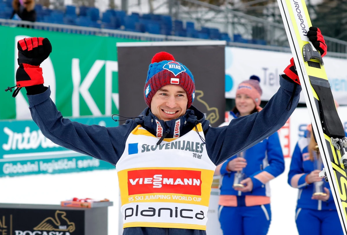 Norweskie media po zwycięstwie Kamila Stocha w Planicy, że na triumfatora Puchar Świata w skokach narciarskich i mistrza olimpijskiego z Pjongczangu "w tym sezonie nie ma mocnych" i że Polak "pokazał, kto jest najlepszy".