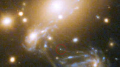Teleskop Hubble'a zobaczył rekordowo odległą gwiazdę