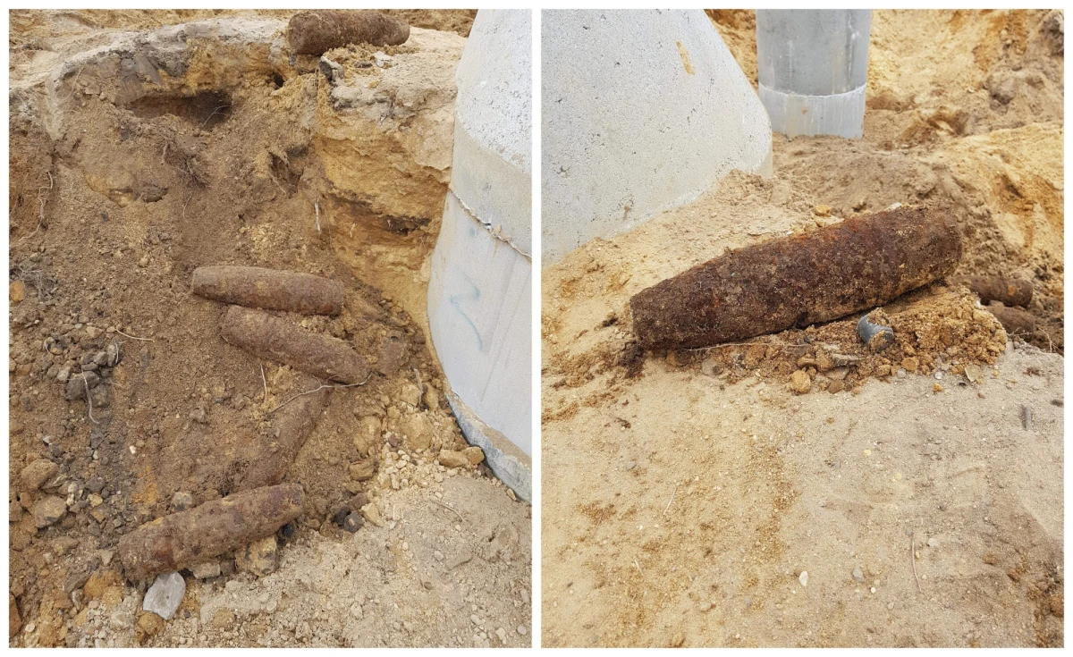 Sześć niewybuchów znaleziono podczas budowy drogi w małopolskiej Skawinie. Informację o tym dostaliśmy na Gorącą Linię RMF FM.