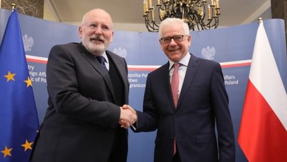 Timmermans: Zmiana w polskim rządzie doprowadziła do zmiany w klimacie naszych relacji