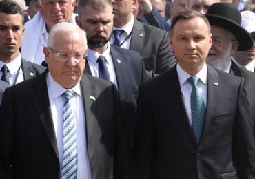 Prezydent Izraela mówił o „Polakach pomagających w eksterminacji”? Andrzej Duda zaprzecza