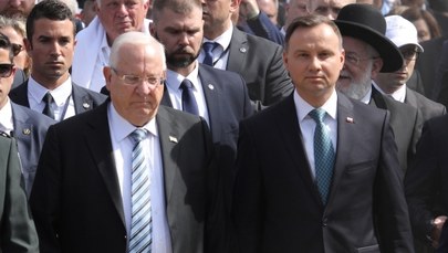 Prezydent Izraela mówił o „Polakach pomagających w eksterminacji”? Andrzej Duda zaprzecza