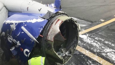 Eksplozja silnika w czasie lotu. Zginęła jedna osoba