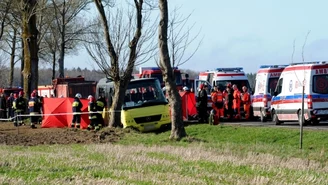 Wypadek w Słowinie. Kierowca ciężarówki zatrzymany 