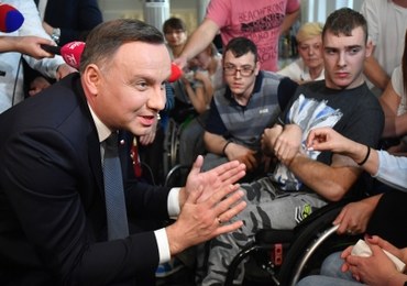 Andrzej Duda spotkał się z opiekunami osób niepełnosprawnych. Zapowiedział projekt ustawy