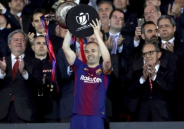 Barcelona z Pucharem Króla. Pożegnanie legendy klubu