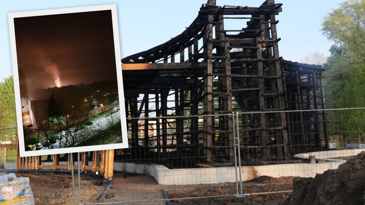 Minionej nocy doszczętnie spłonęła konstrukcja tężni solankowej przy Zalewie Nowohuckim w Krakowie. Ogień pojawił się po północy, walczyło z nim sześć zastępów strażaków. Nikt nie ucierpiał. Jak nieoficjalnie dowiedział się reporter RMF FM Marek Wiosło, najprawdopodobniej było to podpalenie. Informację w tej sprawie i zdjęcie zrobione w czasie pożaru dostaliśmy od Słuchacza na Gorącą Linię RMF FM.