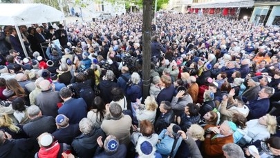 Berlińczycy w jarmułkach. Na znak protestu