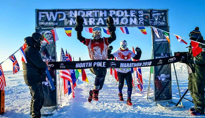 Z Gdańska na biegun. Joanna Mędraś druga w North Pole Marathon