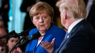 Merkel po spotkaniu z Trumpem: Trzeba nadal negocjować z USA uczciwe warunki handlu