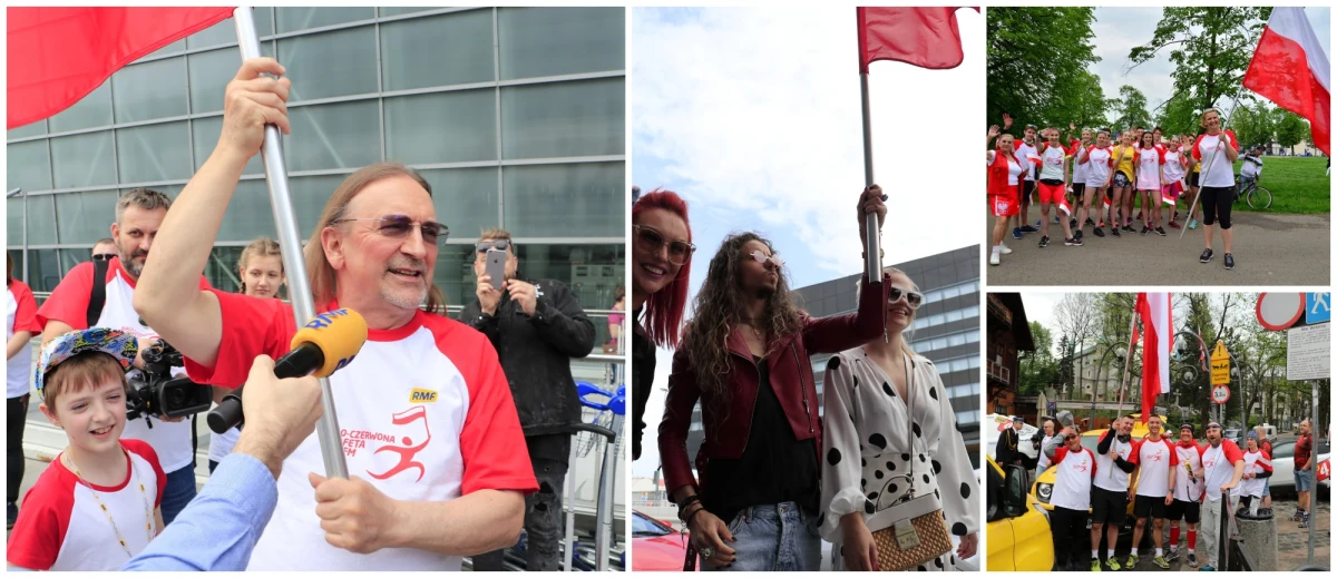 Od Zakopanego, przez Kraków, Warszawę aż do Gdyni. Taką trasę pokonała dziś biało-czerwona sztafeta RMF FM. Okazją jest Dzień Flagi. Zobaczcie nasze fotorelacje z tego niezwykłego wydarzenia. 