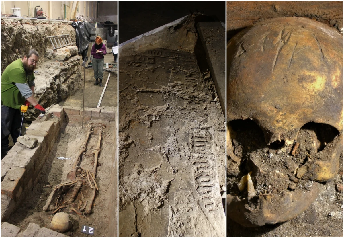 Potężny kamienny mur jest dowodem na to, że odkryliśmy najstarszy kościół, jaki dominikanie wznieśli po przybyciu do Krakowa – mówią w rozmowie z reporterem RMF MAXXX Przemkiem Błaszczykiem archeolodzy, pracujący na terenie dzisiejszego kościoła Świętej Trójcy przy ul. Stolarskiej w Krakowie. To kościół przylegający do konwentu dominikanów - i jak się teraz okazuje - pierwszy polski klasztor dominikanów. Został przez nich wzniesiony po tym, jak biskup Iwo Odrowąż sprowadził ich do Polski z Bolonii. 