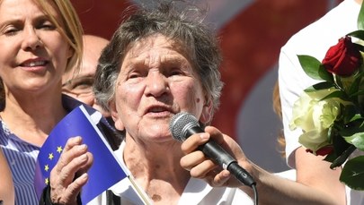 Traczyk-Stawska: Przyszłam na "Marsz Wolności", by prosić o pomoc dla najsłabszych