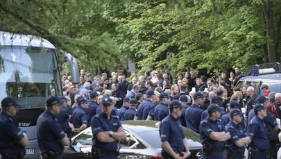 Gdańsk: Protest przeciwników ekshumacji Arkadiusza Rybickiego