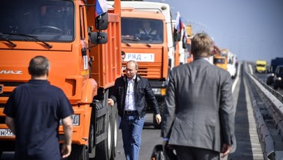 Prezydent Ukrainy o moście na Krym: Przyda się Rosji do wycofania wojsk