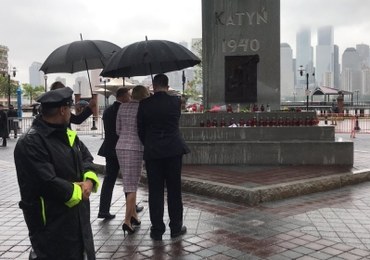 Chłodne powitanie prezydenta Dudy i burmistrza Jersey City