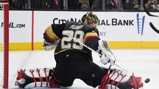 NHL. Niesamowity Fleury, Vegas Golden Knights prowadzą z Winnipeg Jets