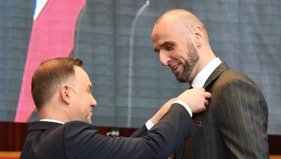 Marcin Gortat odznaczony przez prezydenta Dudę. "Niesamowity moment"