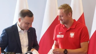 MŚ Rosja 2018. Prezydent Andrzej Duda spotkał się z reprezentantami Polski